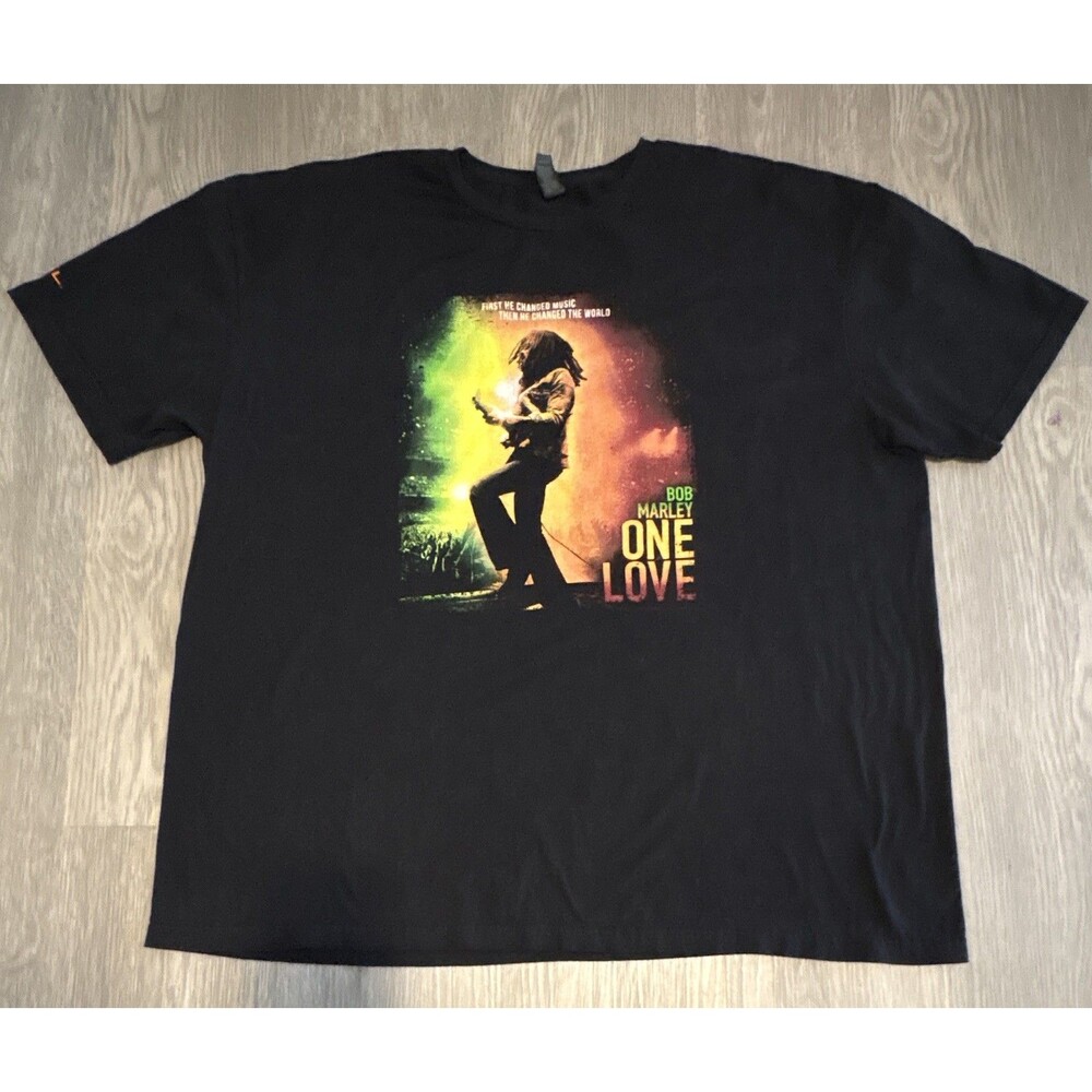 Regal Cinema Bob Marley One Love Graphic Tee 2XL, Movie Promo, Unisex